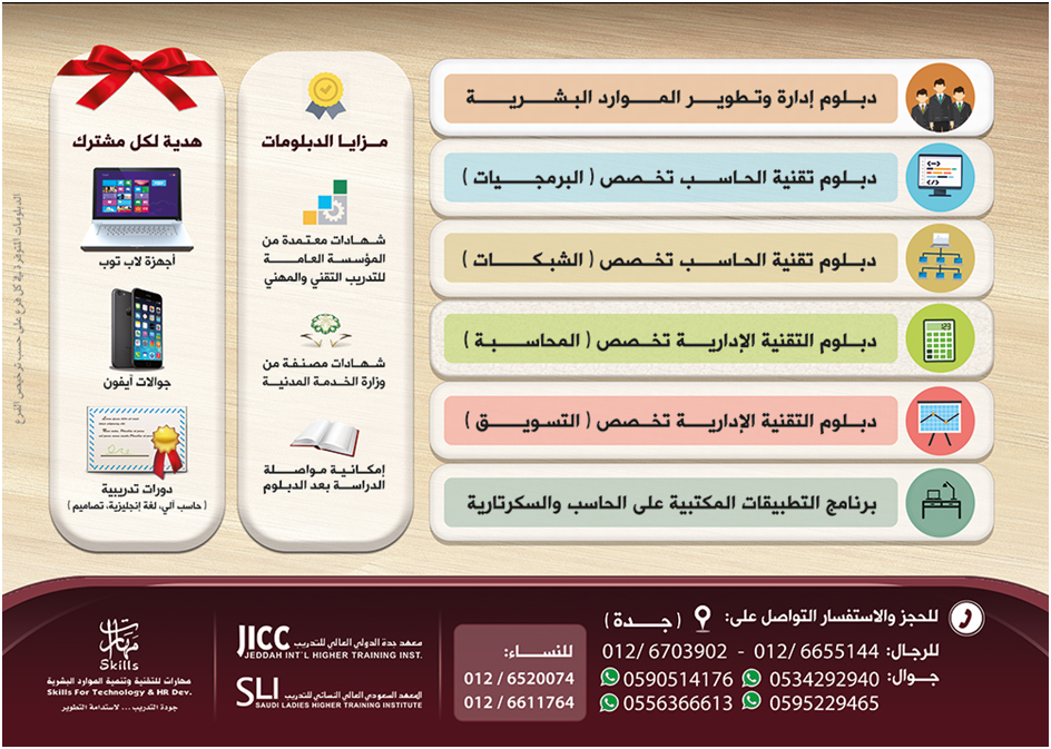 للطَّمُوحِين .. دِبلُومَات تَدريبيَّة تُلَبِّي طُمُوحَاتكُم Do